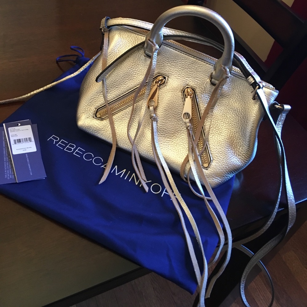 Rebecca Minkoff Silver Handbag